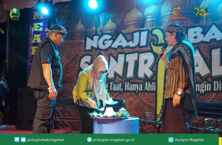 Apresiasi Seni Budaya, Bupati Magetan Saksikan Pagelaran Seni Budaya dan Religi Ngaji “Ketoprak Reog Santri Kalong”
