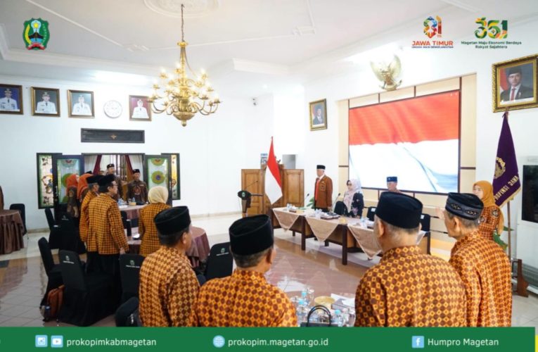Bupati Magetan Buka Rakorwil DHD Badan pembudayaann Kejuangan 45 Jatim Korwil I Madiun