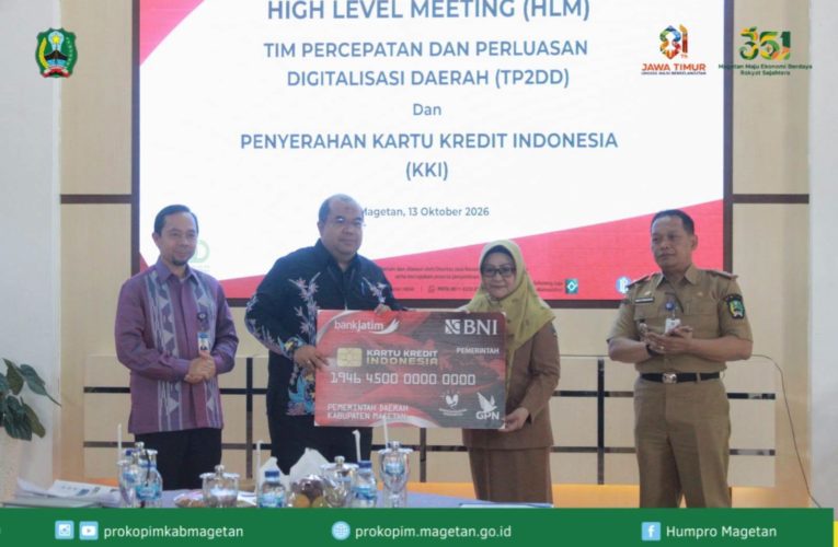 Bupati Magetan Tekankan Digitalisasi Keuangan Daerah dan Perluasan Penggunaan Kartu Kredit Indonesia