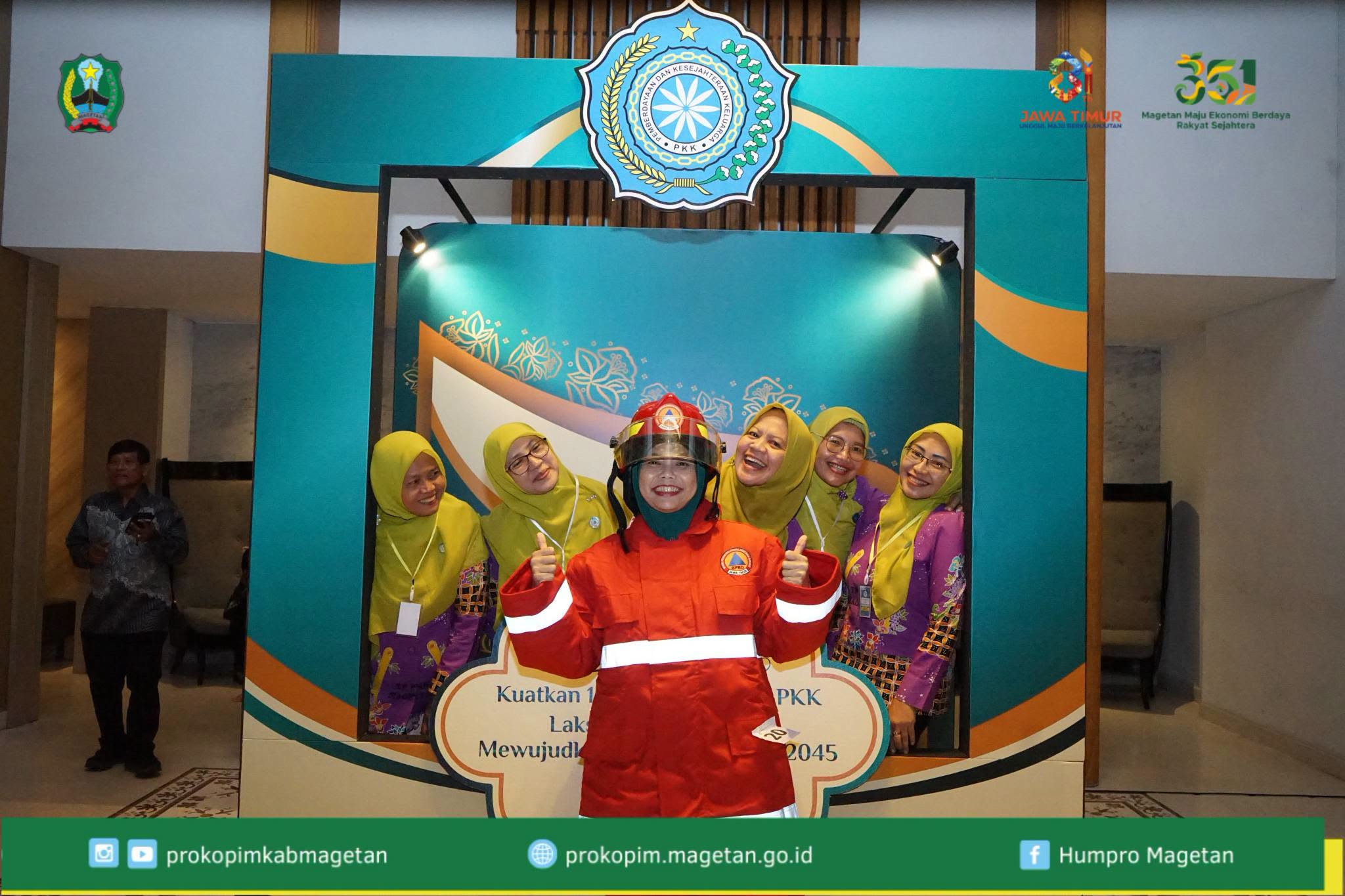 TP-PKK Magetan Raih Juara 2 Fashion Show Bertema Profesi pada HKG PKK ke-54 Jawa Timur