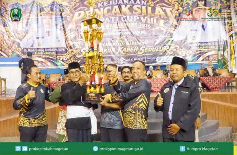 Wakil Bupati Magetan Tutup Kejuaraan Pencak Silat Bupati Cup VIII 2026