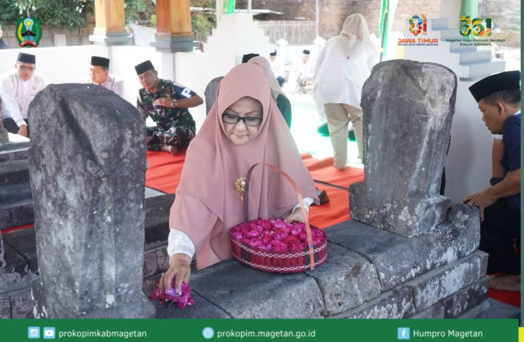 Ziarah Tujuh Makam Leluhur, Bupati Nanik Ajak Masyarakat Teladani Perjuangan Pendahulu Magetan